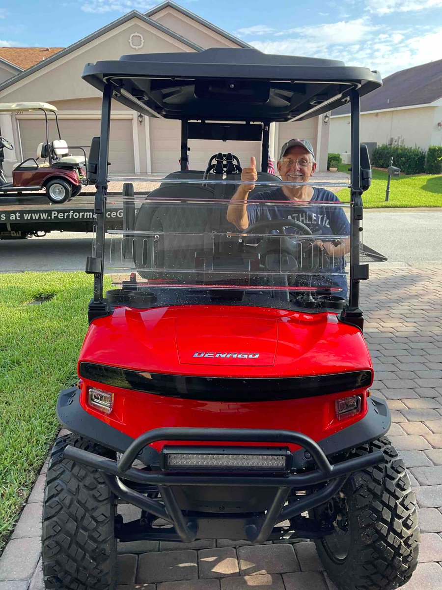PGC_GolfCarts's tweet photo. Another satisfied customer 😍!
#Auburndale #Performancegolfcarts #MadJax #Xseries #Iconev #Starev #Denagoev #golfcarts #golfcartsforsale #Clubcar #EZGO #Yamaha #customgolfcarts https://t.co/T7CN1N9pei