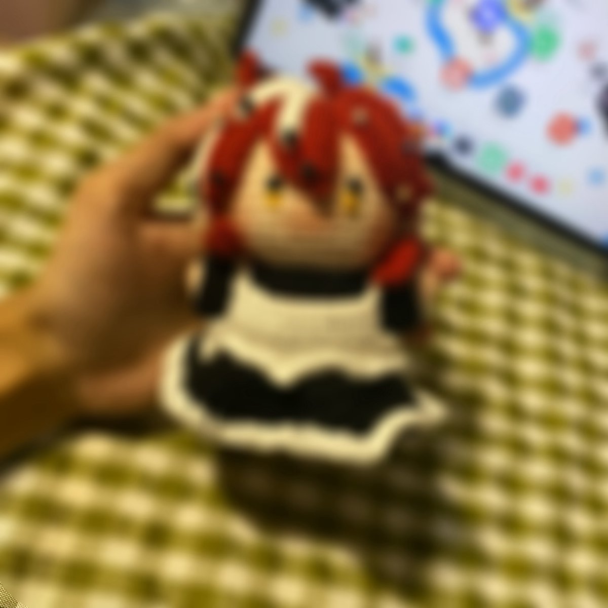 sn00zeed's tweet photo. aku mau open custom doll 10 cm ini cuma 3 slot aja
💗 price 145k 
💗 untuk karakter 2 dimensi (anime/vtuber/oc) 
💗 yg minat bisa lgsung dm aja
.
.
pict 2 sekalian mau GA crochet doll maid harris (masih wip) info GA tba, so stay tuned😉 https://t.co/mhcWuvMg06