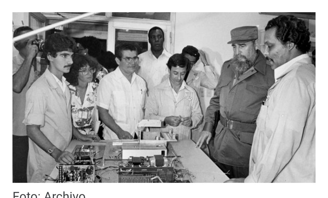 saraysfr2014's tweet photo. Aniversario 40 de nuestro prestigioso CIGB. Fruto del talento y la entrega de nuestros científicos. Obra de la Revolución destinada a servir al pueblo y a la humanidad, demuestra que un país pequeño puede alcanzar grandes conquistas en la ciencia. Gracias #CubaPorLaVida https://t.co/v83h9XQ5Nq