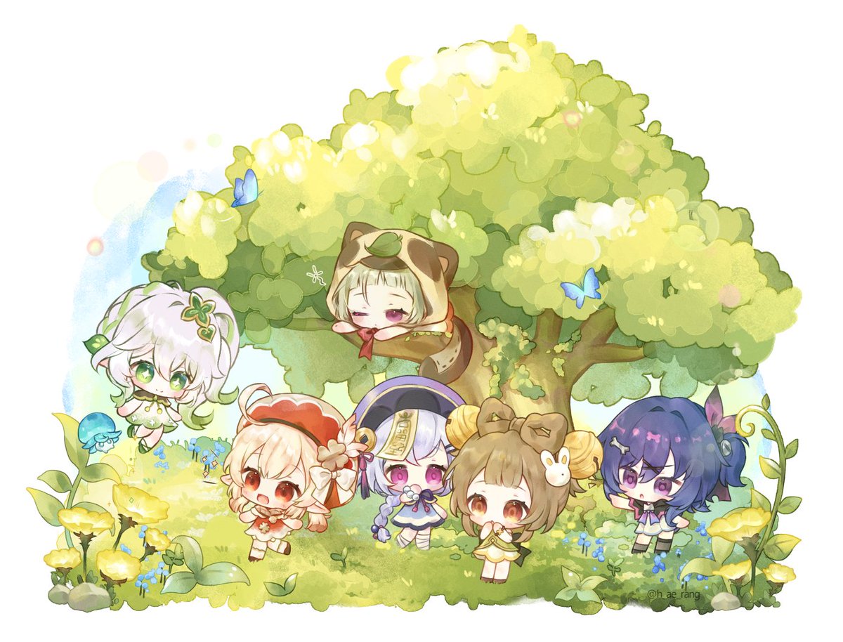 h_ae_rang's tweet photo. 꼬마 마녀회 친구들이 수메르를 간다면...하는 바람
🌳🌲🍄🌼 https://t.co/qz2sOdr3n4