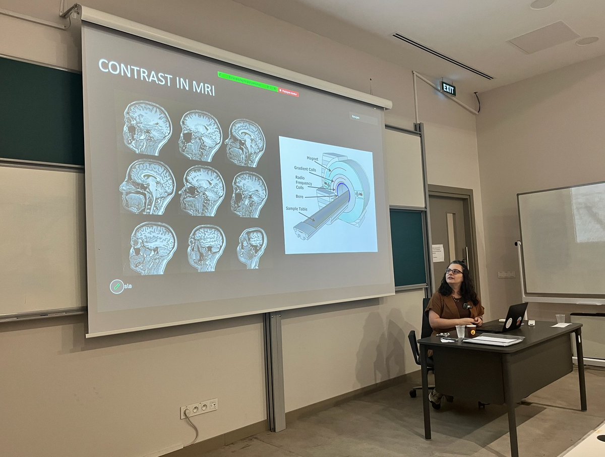 TACTIX_Twinning's tweet photo. 🧠 A quick Day2 recap before we dive into Day3!

🔹 Contrast-weighted imaging to quantitative mapping — Pınar Özbay
🔹 Relaxometry hands-on: T1, T2, T2*, R2* maps — Leen Hakki, Belal Tavashi

Now onto our final day! 

#TACTIX #HorizonEurope
@REA_research @HorizonEU https://t.co/N1rjPX07Qy