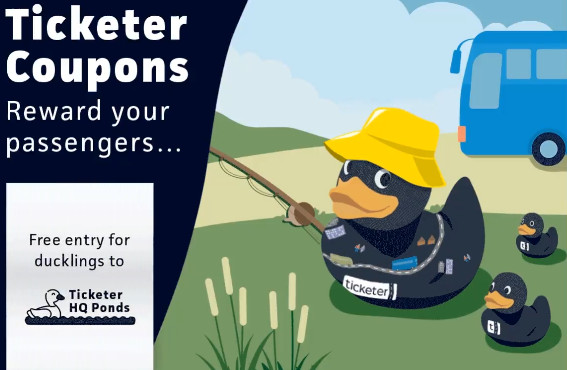 EtmssLtd's tweet photo. Attention #UKBus 📢Boost ridership &amp; local spend this summer with the government's #GreatBritishSummerSavings

Turn any transaction into a targeted summer offer using @Ticketer_UK’s dynamic couponing.

DM @Ticketer_UK for their free coupon guide.

#Ticketing @transportgovuk https://t.co/iPjz1cyx2z