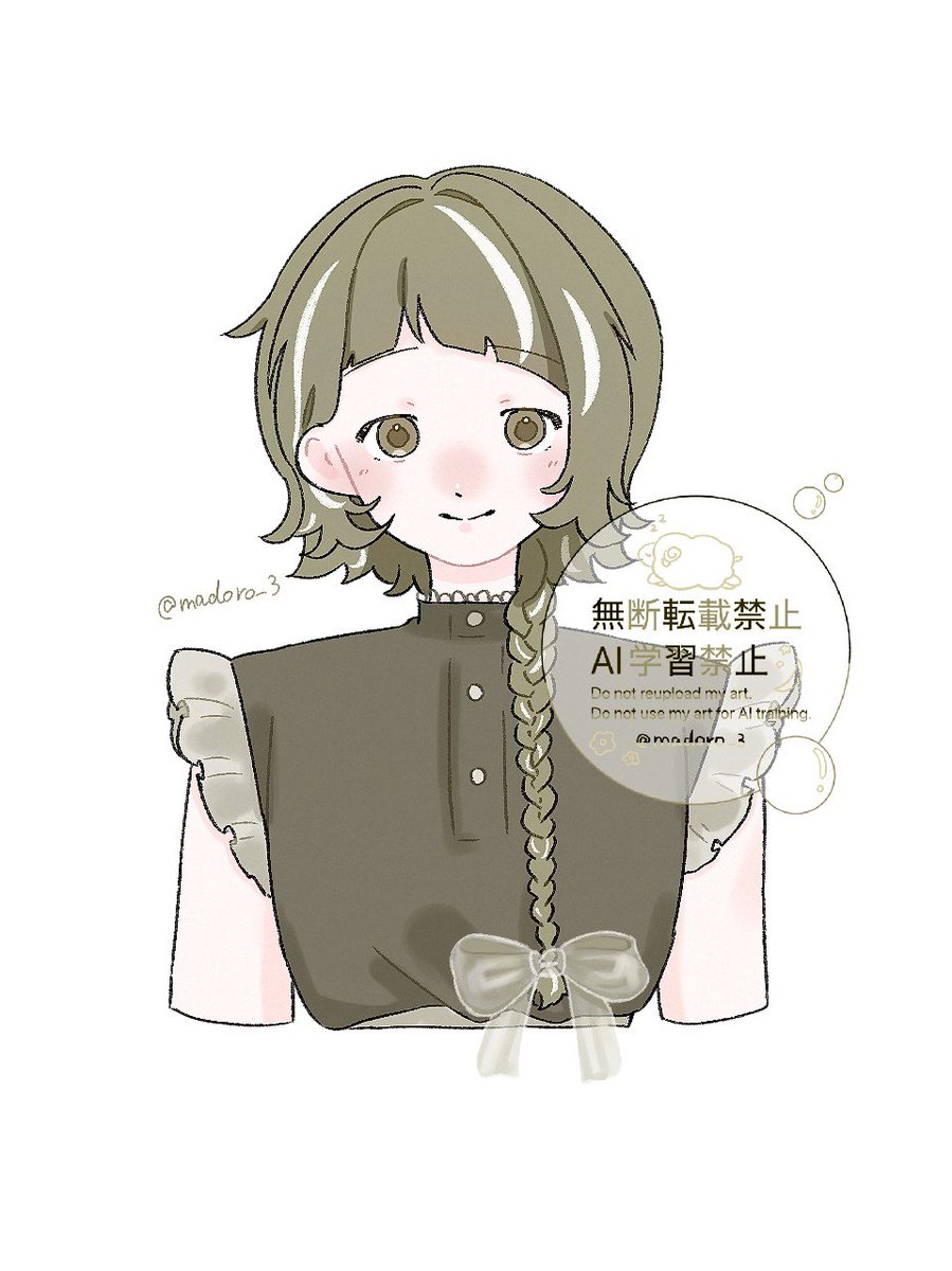 madoro_3's tweet photo. #イラスト 

こんな感じの髪型が大好きです💘 https://t.co/OTcNsJcJ6a
