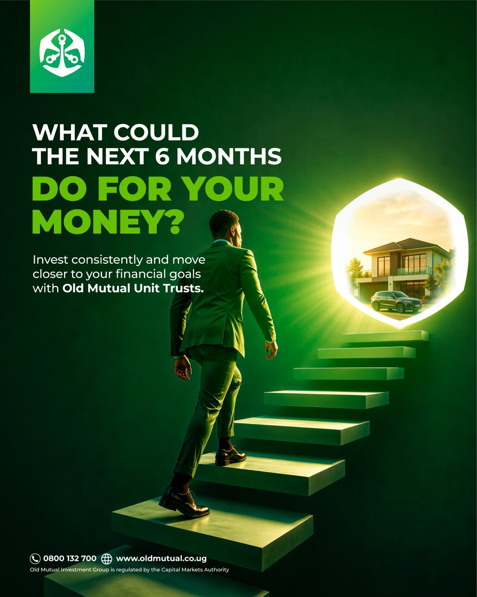OldMutualUganda's tweet photo. You don’t need to wait for the “right time” to start investing .

With our Old Mutual Unit Trust, even 6 months of consistent investing can help you grow your money and move closer to your financial goals.

Start now: https://t.co/uGTLKUVmyJ 

#WeAreOldMutual https://t.co/LnpfKZaT2r