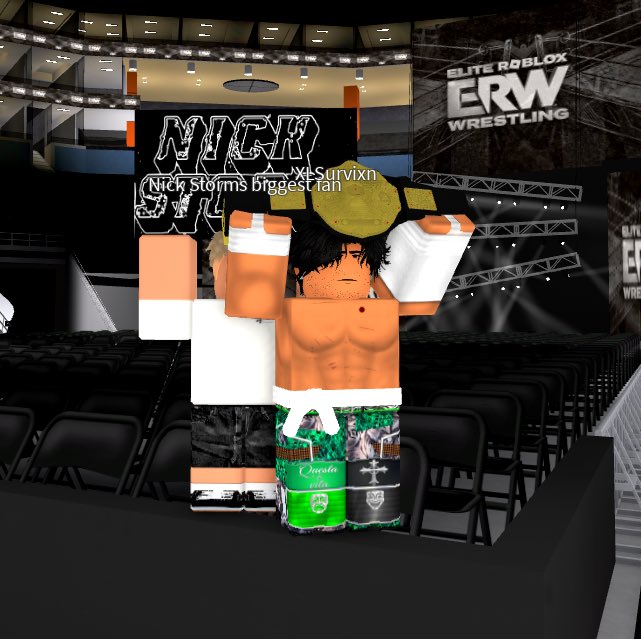N1ckStormRW's tweet photo. #ANDNEW @TKORoblox World Heavyweight Champion, Nick Storm. https://t.co/GJxt9LrKv0