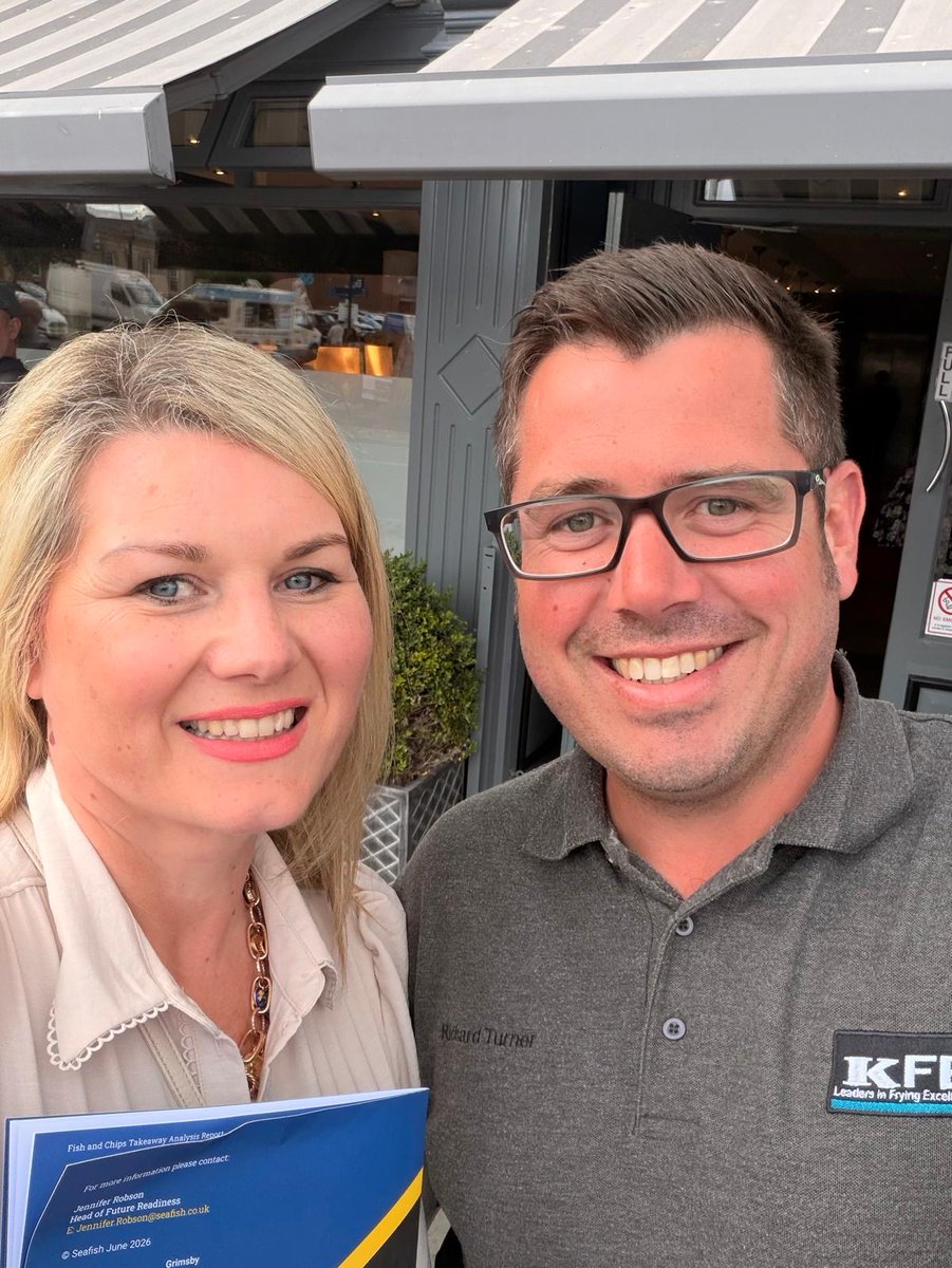 KFELtd's tweet photo. 🎉 The 2027 National Fish &amp; Chip Awards are now open!

We were at the launch yesterday @Trencherswhitby &amp; heard how winning really can transform lives &amp; businesses.

With 16 categories to choose from, there's something for everyone. Take a look &amp; enter at https://t.co/Vg6CVEG2qV https://t.co/b7SFEWEyyd
