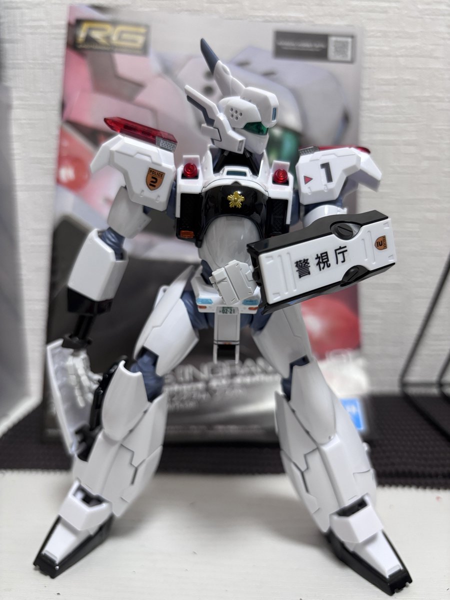 norichbutfun's tweet photo. イングラム完成。
さすがRG
カッコいいわ

#パトレイバー
#プラモデル https://t.co/N3bynSDdKE