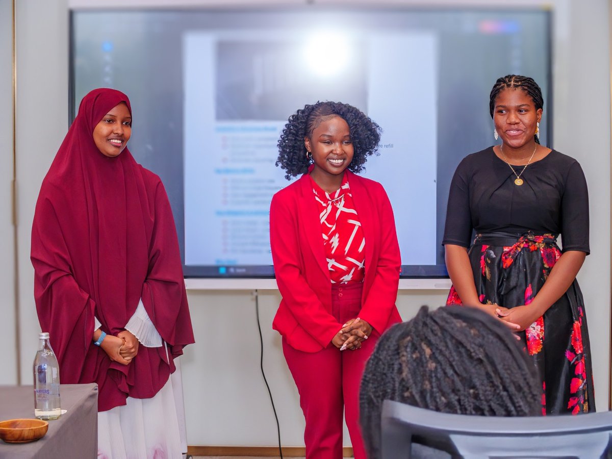 StrathU's tweet photo. This #ResearchWednesday, we celebrate innovation with global impact!
Congratulations to Team Veloran, Eniola, Fatuma & Joy, for winning the @LOrealGroupe Brandstorm Kenya 2026 National Finals! 🏆
Their AI-powered, sustainable fragrance concept, Le Coffret De Brume, heads to Paris to represent Kenya on the global stage.
From Strathmore to the world.
Read more 👉https://t.co/2yUVd5WSnm
#StrathmoreResearch #GoPlacesWithSU #SUreFuture