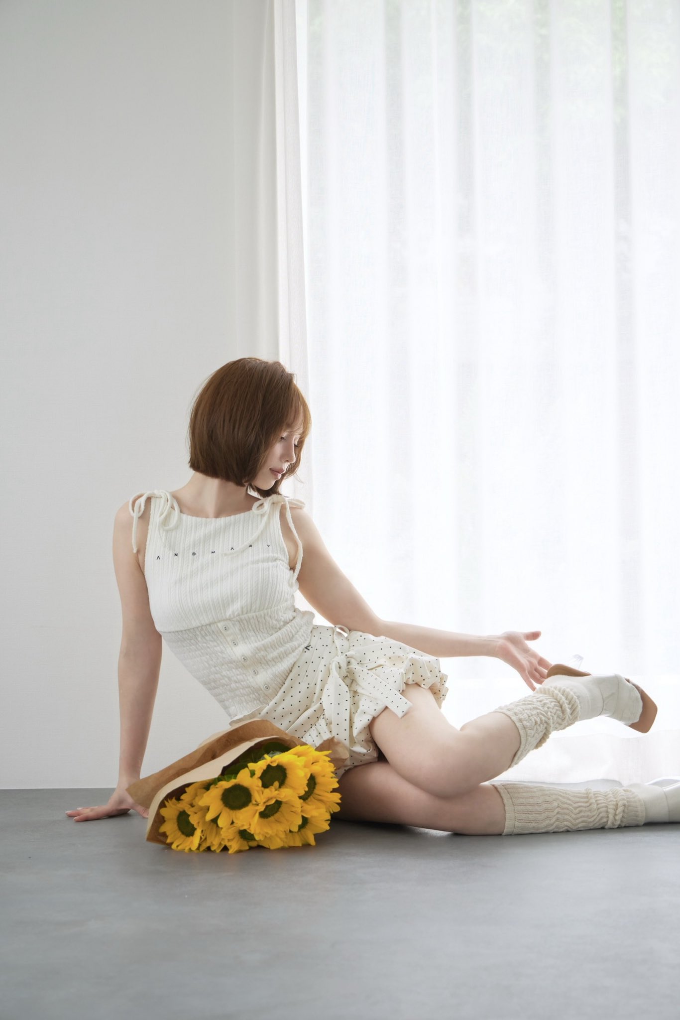 トップス andmary Lana ribbon tops White 2 andmary on X: 