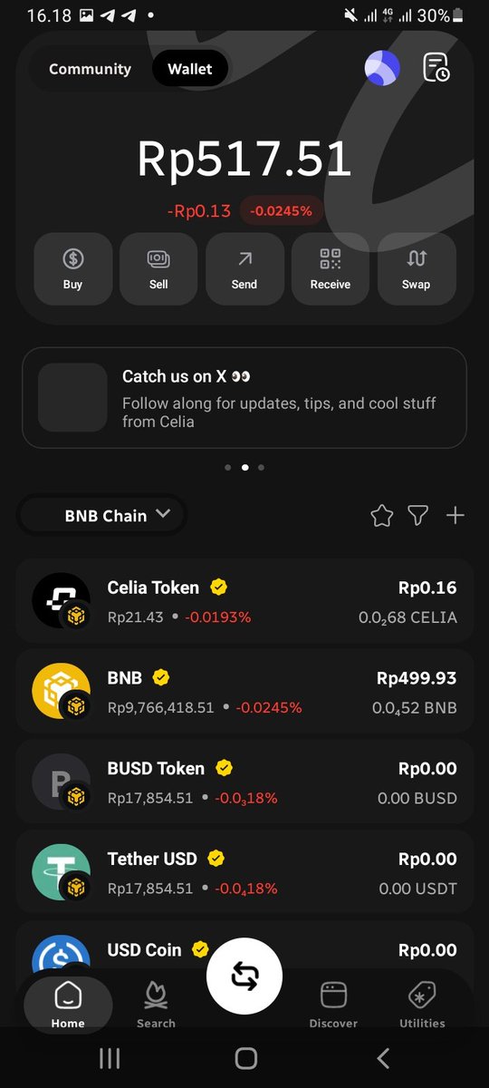 MartinusHa17757's tweet photo. @CeliaWallet How am I supposed to migrate? The BNB fees are huge. My coins got burned because I couldn't afford the BNB fees. I’ve been active for three years—I even bought into the Celia presale—but it was all for nothing. Nothing but losses and tears; in the end, there is only regret. https://t.co/mztKQyLPbI