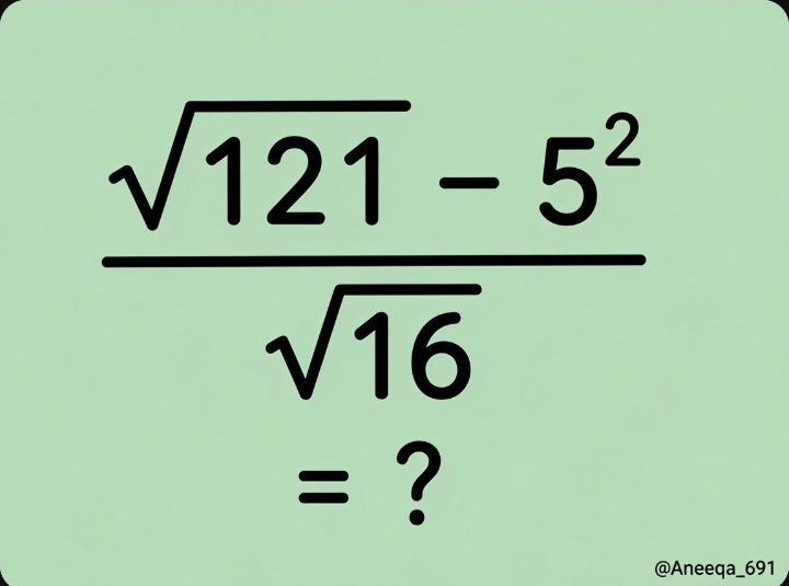 Aneeqa_691's tweet photo. Looks simple. Think carefully! 🧩 

No calculator, no hints. 📵 

Only 10 seconds to answer! ⏰ https://t.co/LAo5XFy908