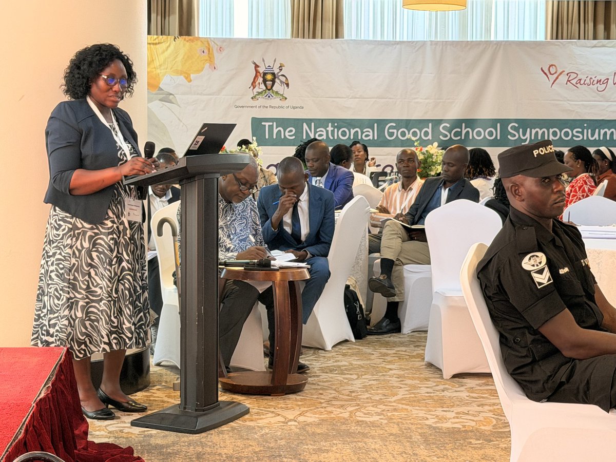 Educ_SportsUg's tweet photo. #EducUg|Every child has the right to learn in a violence free environment.
In collaboration with @RaisingVoices we are participating in the National Good School Symposium, engaging stakeholders to explore sustainable approaches to preventing violence against children in schools. https://t.co/L2FCFNMm2u