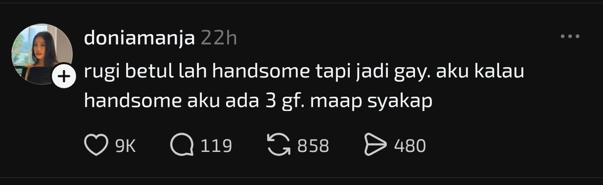 qingxque_'s tweet photo. greedy bgt pengen punya 3 cewe. lebih lesbi dari lesbi😹 https://t.co/xsEXDBjlqr
