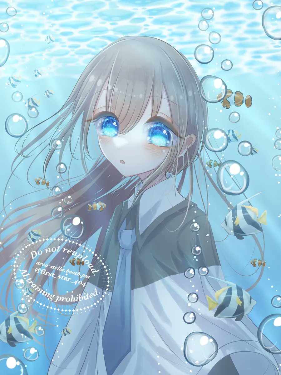 first_star_404's tweet photo. 水色&amp;きらきらな女の子をよく描きます🌌
作風やコンセプト近い方いましたら繋がりたいです🩵
 #初夏の創作クラスタフォロー祭り
 #絵描きさんと繋がりたい https://t.co/DwhhiealgO