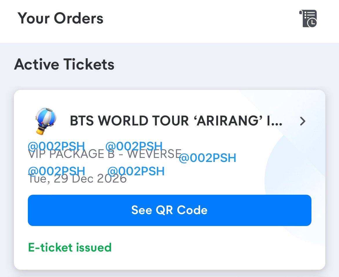 002PSH's tweet photo. 🛒 wts / want to sell …! 

BTS WORLD TOUR ARIRANG JAKARTA 
presale weverse

🎫 VIP B (2 tix) | day 3

fullpay only, provide all proofs
not original price
trusted, personal id ✔️
✉️ dm for more details!

tags. wtb buy army tiket membersip https://t.co/pd0uW5v743