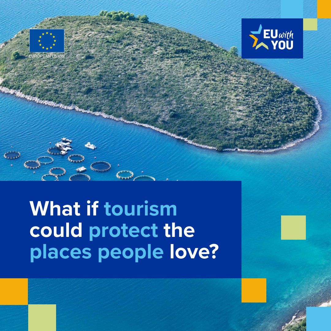 WeBalkans's tweet photo. What if tourism could protect the places people love? 🌊
@InterregEuroMED connects 69 Mediterranean regions to build greener tourism, protect nature, and share solutions that improve lives.
Read more: https://t.co/Yyc2Ft5F8p
#EUwithYOU #WeBalkans https://t.co/kOR59wssFr