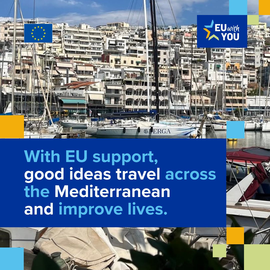WeBalkans's tweet photo. What if tourism could protect the places people love? 🌊
@InterregEuroMED connects 69 Mediterranean regions to build greener tourism, protect nature, and share solutions that improve lives.
Read more: https://t.co/Yyc2Ft5F8p
#EUwithYOU #WeBalkans https://t.co/kOR59wssFr