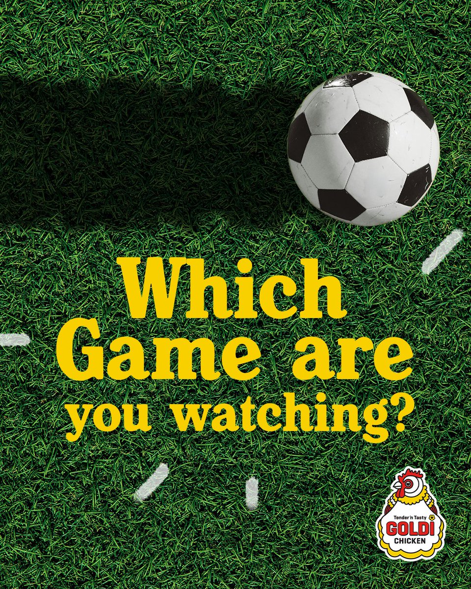 goldichicken's tweet photo. For 90 minutes, strangers become teammates, homes become stadiums and hope fills every room.

Gather around a plate of Goldi Chicken wings and feel the spirit that brings us all together.

Which game are you watching?

#GoldiChicken #AlwaysAPartOfYourFamily #FifaWorldCup https://t.co/ln6lkHIqUV