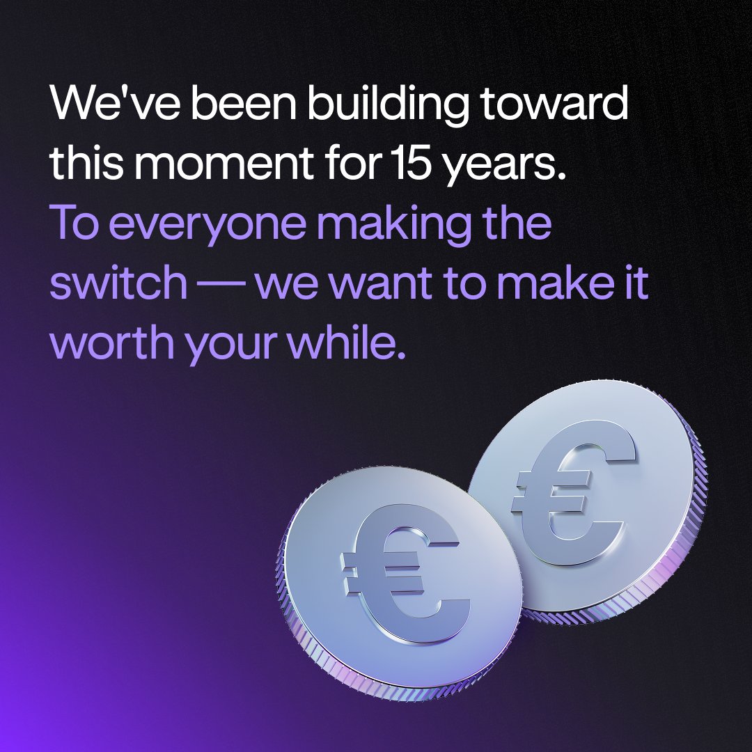 krakenfx's tweet photo. Today marks a new chapter for crypto in Europe.

If you’re looking for a MiCA-licensed exchange, make the switch to Kraken 🐙

Deposit before July 31 and you could win €1,000,000