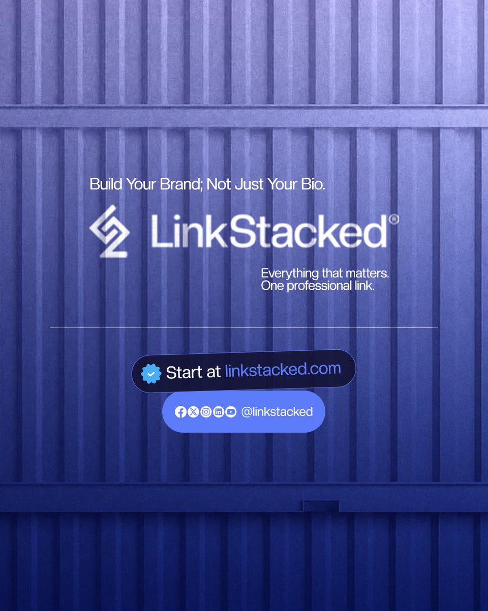 LinkStacked's tweet photo. Your social media is only the beginning. Your brand deserves a home that brings everything together.

Showcase your portfolio, collect your important links, grow your audience, and make it easy for people to connect with you.

Create your LinkStacked today.

#LinkStacked https://t.co/Lau1k24tEY