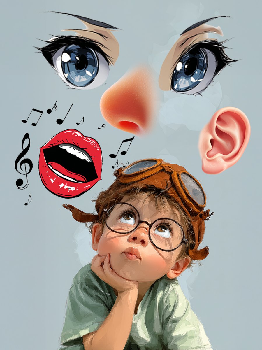 Mark78172667748's tweet photo. Little dreamer, big imagination. 
Senses floating, music calling. 
Sensory symphony ✨

#DigitalArt #WhimsicalArt #ArtDrop https://t.co/RTY9RdPVa0