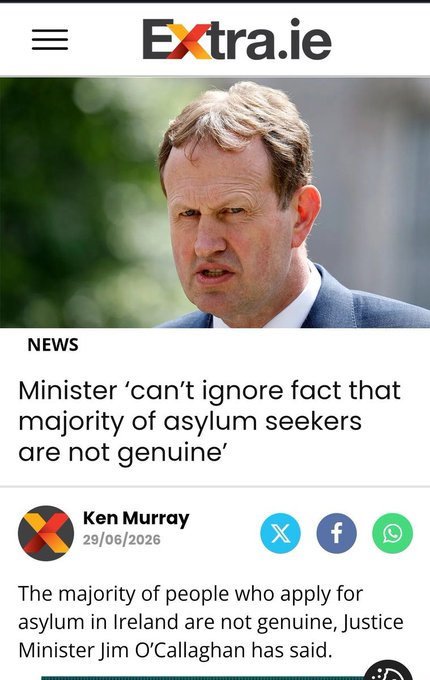WatchdogTh96012's tweet photo. They know that almost 90% of all asylum claims are scammers. Yet they continue to drag their heals through the process. Continue to pay benefits at tax payers expense & ultimately fail to deport these scammers. Its a shambles led by fools. #Ireland #ImmigrationScam #OptOutNow https://t.co/KACqhfKCO2