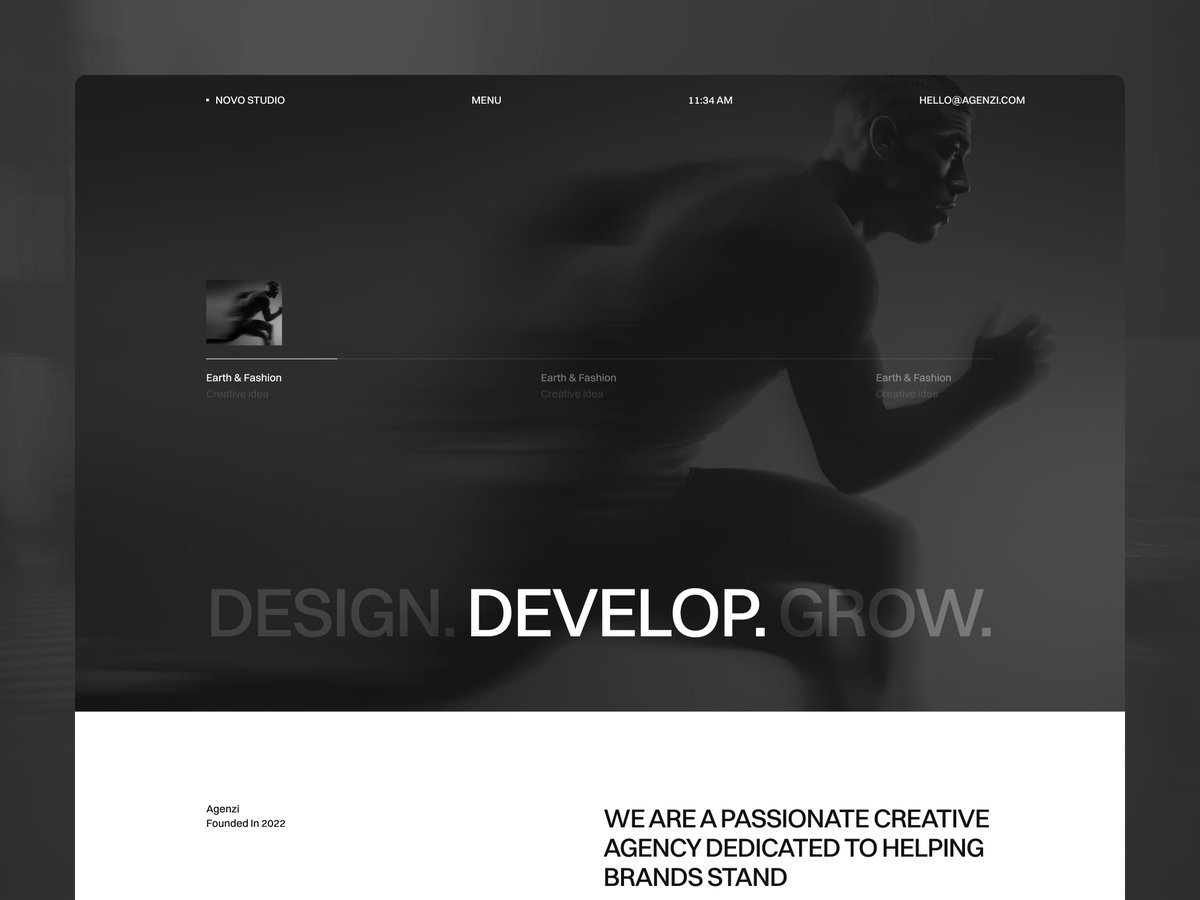 rubeldevs's tweet photo. Nuvo Studio · Creative Studio &amp; Portfolio

👉 Get it free: https://t.co/LBirPdSniK

#Framer #WebDesign #Portfolio #Tempbix https://t.co/M1kO242X5m