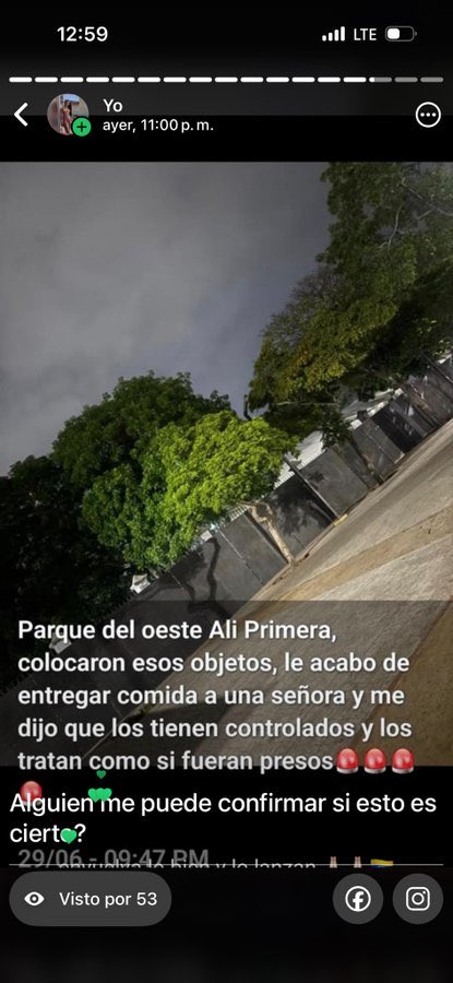 fabiandicosta's tweet photo. 🚨 ATENCIÓN | DENUNCIA

📍El Parque del Oeste Alí Primera. 

Imágenes del Parque Alí Primera muestran a sobrevivientes de la tragedia de La Guaira en una situación muy preocupante. Permanecen bajo estrictos controles, como si estuvieran privados de libertad.

Además, denuncia que existirían restricciones para el ingreso de insumos y que parte de la ayuda no estaría llegando a los damnificados.