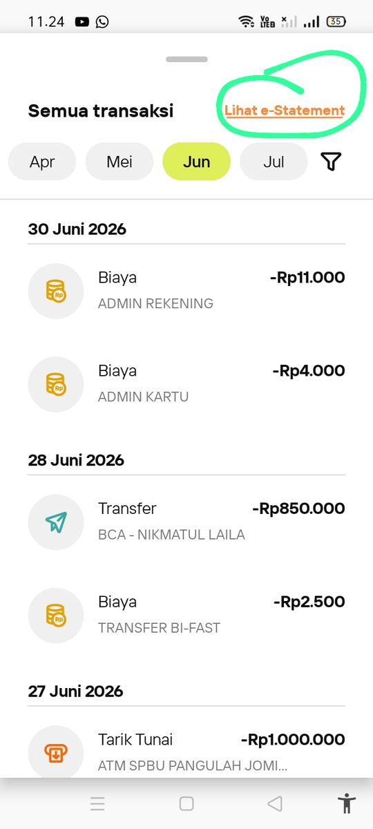 Intan_intaniiy's tweet photo. @bank_indonesia @silviamrgaretha @jeonnonuww @BankBCA @BNI @ojkindonesia @YLKI_ID halo @bank_indonesia saya ada transaksi dri akun blu bca tf jam 12.54  30 juni26 ke akun Bni , sampai skrng pihak penerima blm ada notif masuk dri dana saya , cek mutasi penerima samping skrng juga blm ada masuk https://t.co/e62qPTkhzW