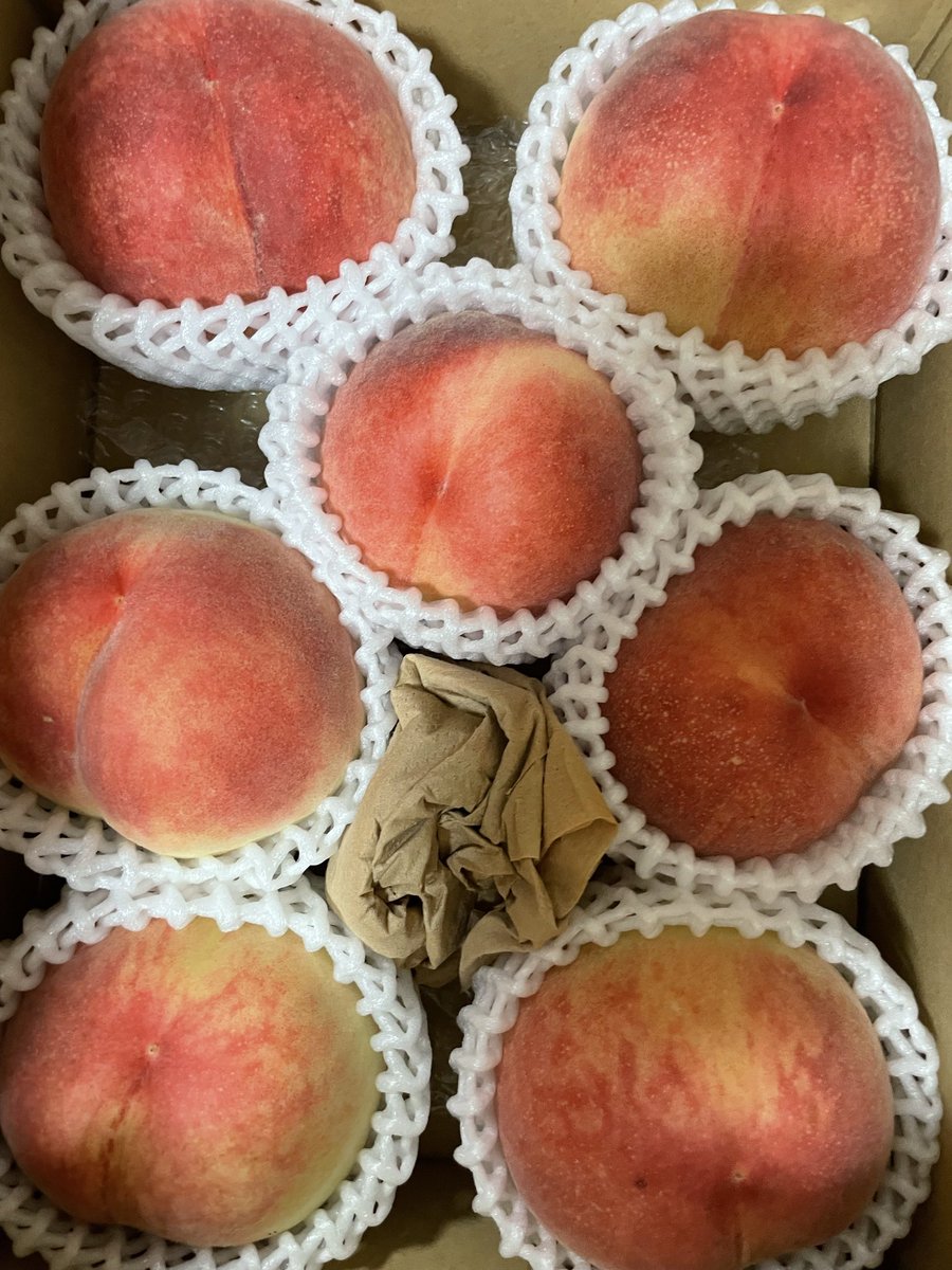 chayafarm2020's tweet photo. 🍑発送、順次しています😅
生育もバラバラで…

#桃
#お取寄せ
#山梨 https://t.co/2tsLZvUiuP