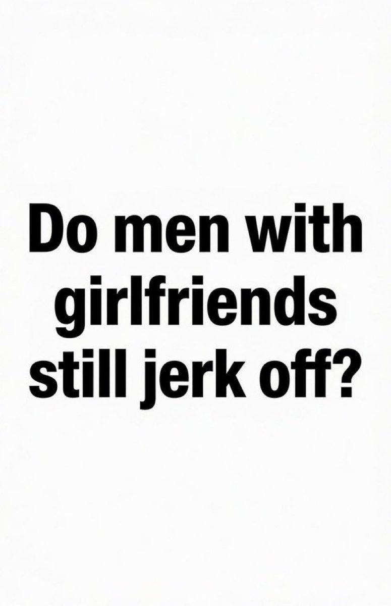 Ninja__Wisdom's tweet photo. Men, please be honest! https://t.co/OpWudjLSvs