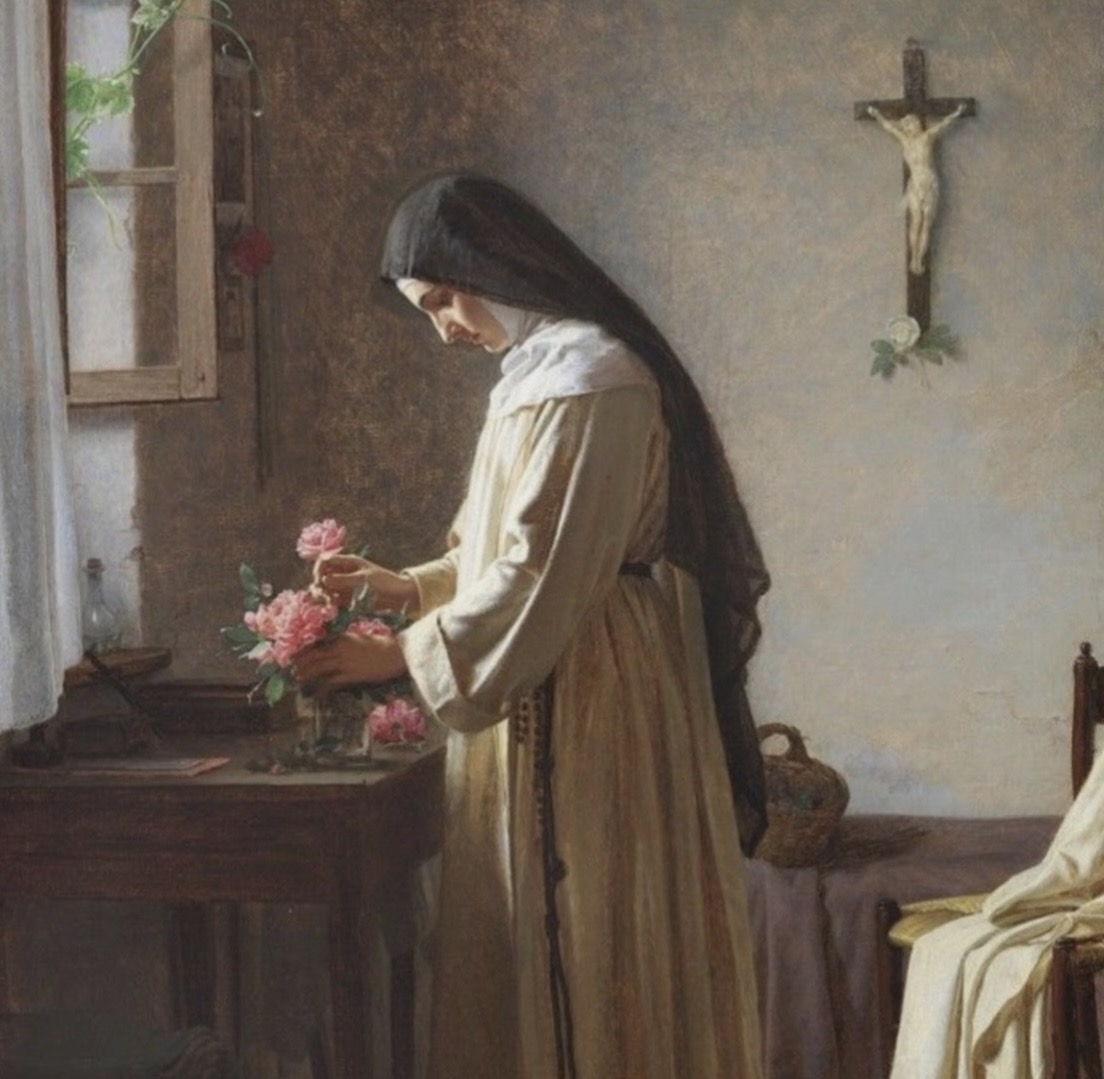 prayandfast2's tweet photo. "Let nothing disturb you, let nothing frighten you; all things are passing; God never changes."

- St. Teresa of Avila https://t.co/besPtIlCvm