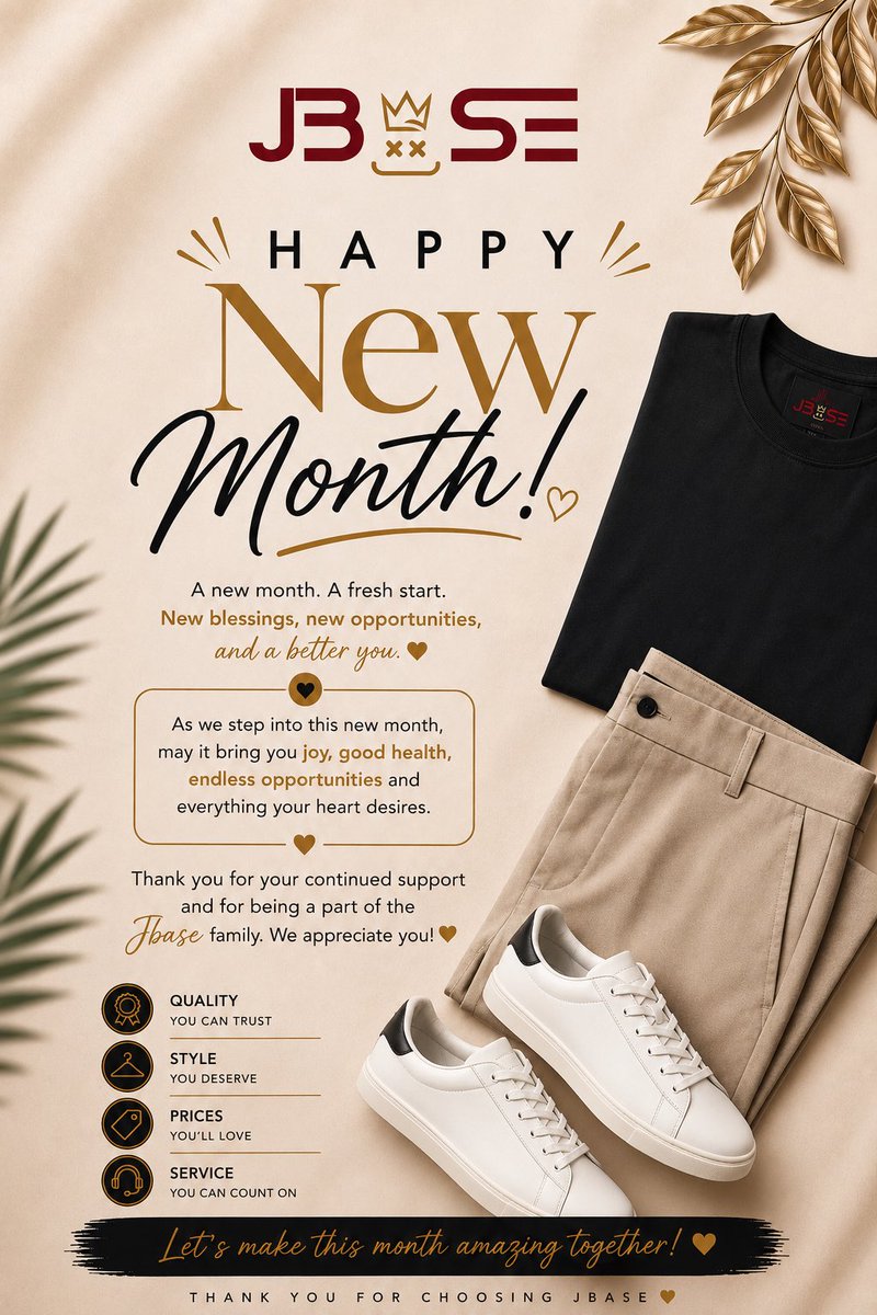 JBASEE1's tweet photo. Happy new month Fam! https://t.co/pgUwA7mPNE