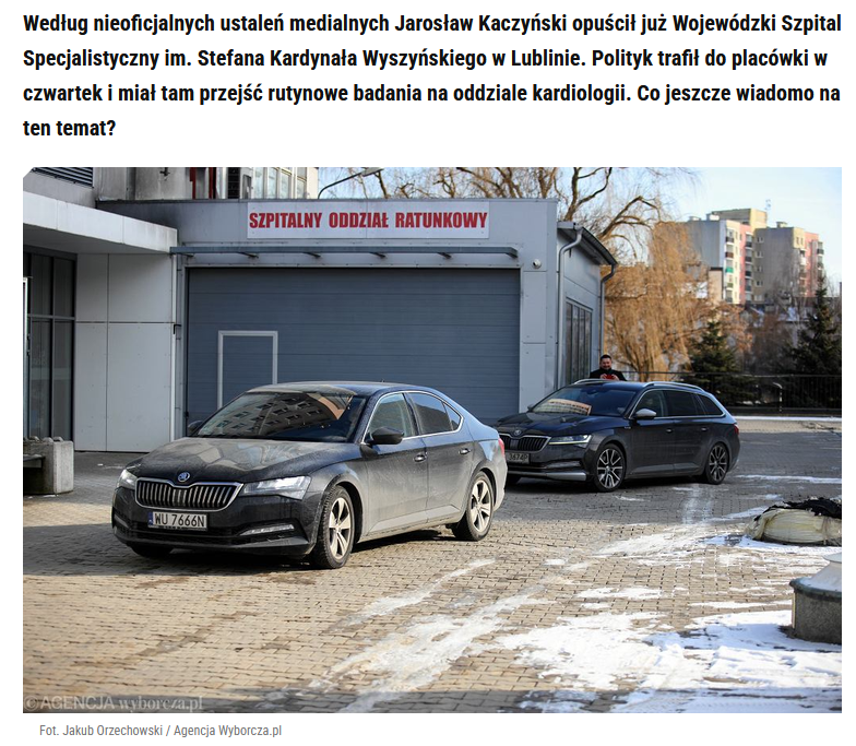 Bob57PL's tweet photo. @Arlukowicz Szpitalna aktywność prezesa Jaro i jego cwanej drużyny jest powszechnie znana. https://t.co/Lgs5EXgg9s