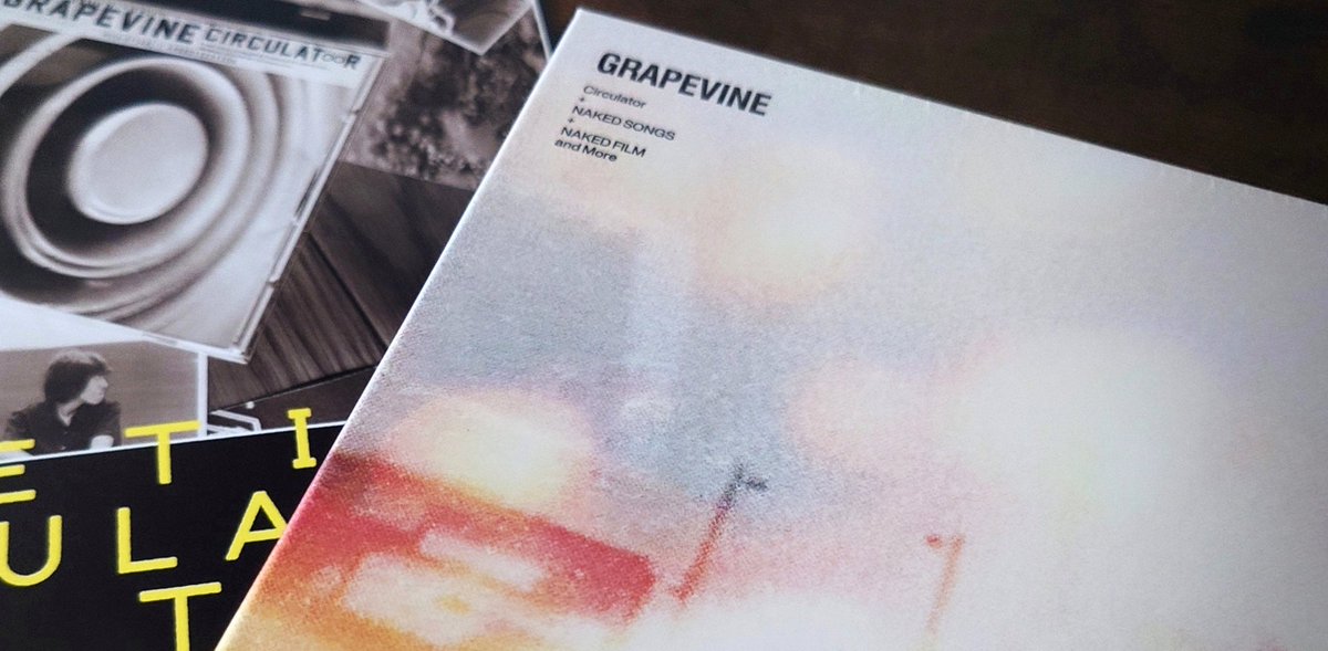 tetsu_1122's tweet photo. GRAPEVINE ZENBU-NOSEが届きました◎ Circulator Tour楽しみです！ https://t.co/fWiNrPHIe0