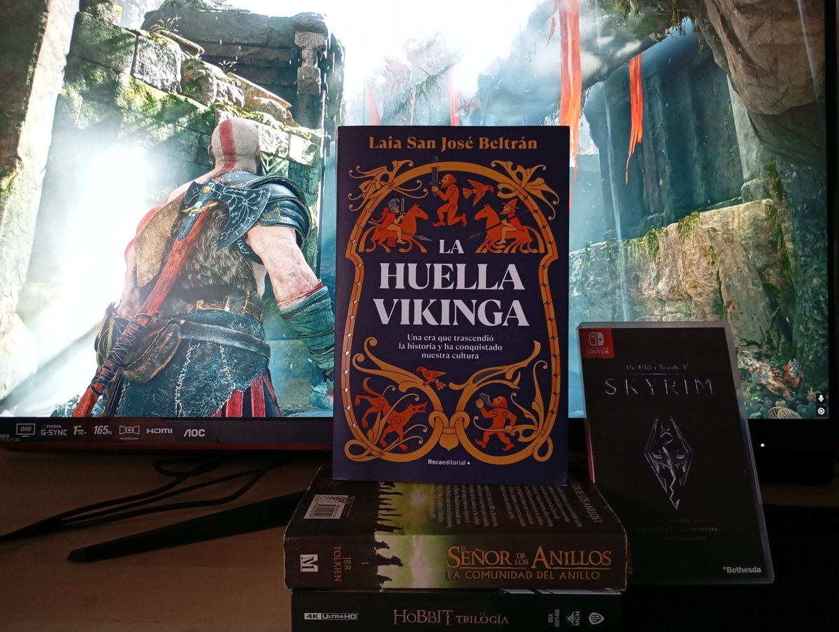 ElRalof's tweet photo. "Vikingo no se nace, se hace"⚔️🍅⛵️
He terminado el libro  "La Huella Vikinga" de @TheValkyriesVig 😍
Es un libro genial sobre la cultura nórdica/vikinga, con muchos datos increíbles, como la vikingomanía del siglo XVIII, la tumba Bj 581...
Gracias @meezochi regalazo!🥰 https://t.co/6xmgL0a7ES