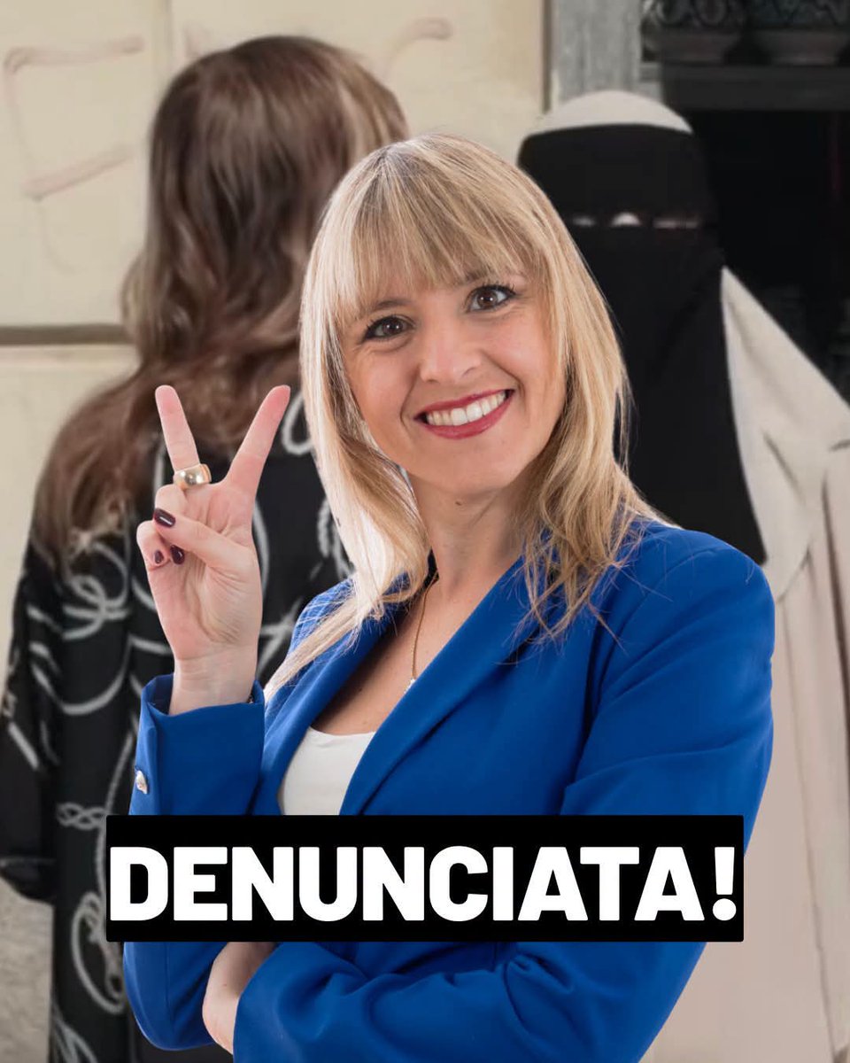Flexgrimmy_'s tweet photo. Una buona notizia. 

Silvia Sardone è stata denunciata dopo aver fermato, filmato e incalzato una donna con il velo integrale e un passeggino. 
Saranno le autorità a stabilire se ci siano responsabilità.

Una parlamentare è pagata per fare le leggi, non per trasformarsi in sceriffo, inseguire cittadini con il telefono e mettere in scena processi sui social.

Il paradosso? Dopo aver esposto una sconosciuta davanti alla figlia, oggi si presenta come la vittima.

Chi invoca continuamente il rispetto delle regole dovrebbe essere il primo a rispettare i limiti del proprio ruolo.