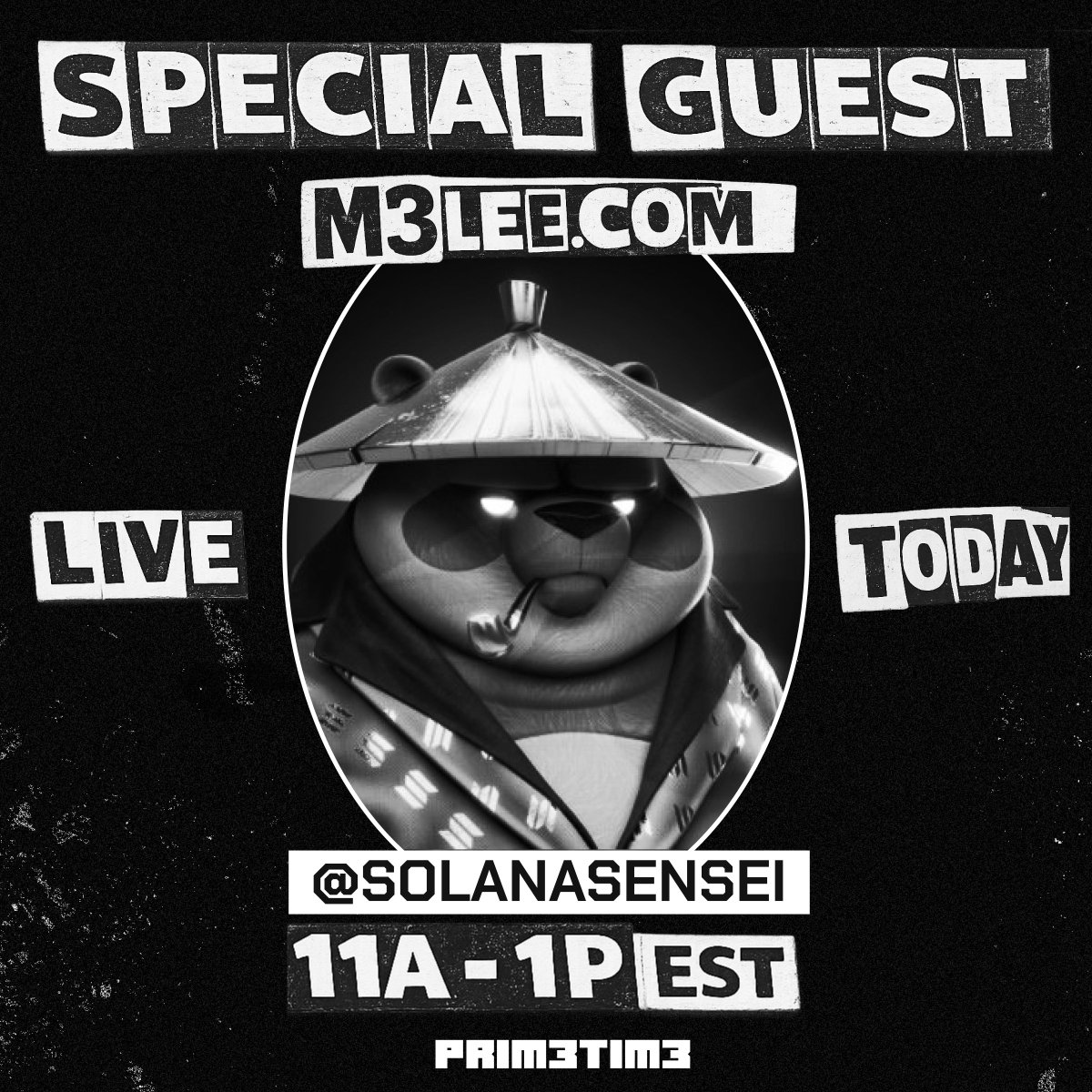 M3LEE_LIVE's tweet photo. Tonight on PrimeTime, @SolanaSensei is joining us

and because we apparently trust chat with decisions, they’re picking the packs

Pokemon, One Piece, or World Cup https://t.co/Z94faSmeax