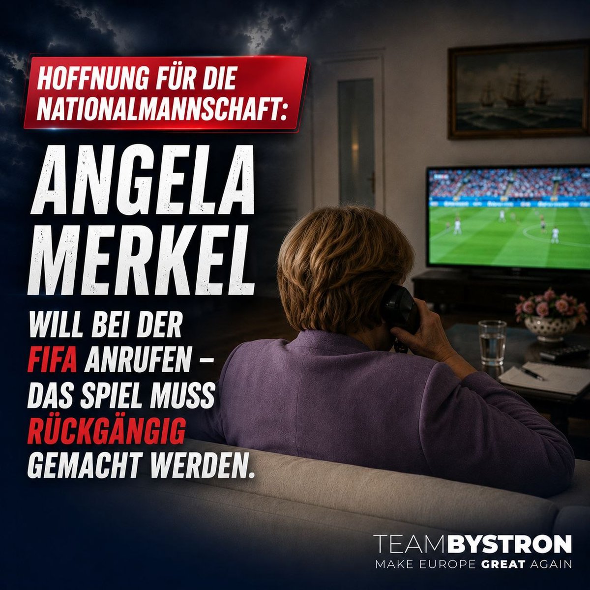PetrBystronAfD's tweet photo. +++EILMELDUNG!!!+++
Deutsche Mannschaft darf trotz Niederlage gegen Paraguay weiter machen! https://t.co/TCv1K0FGHH