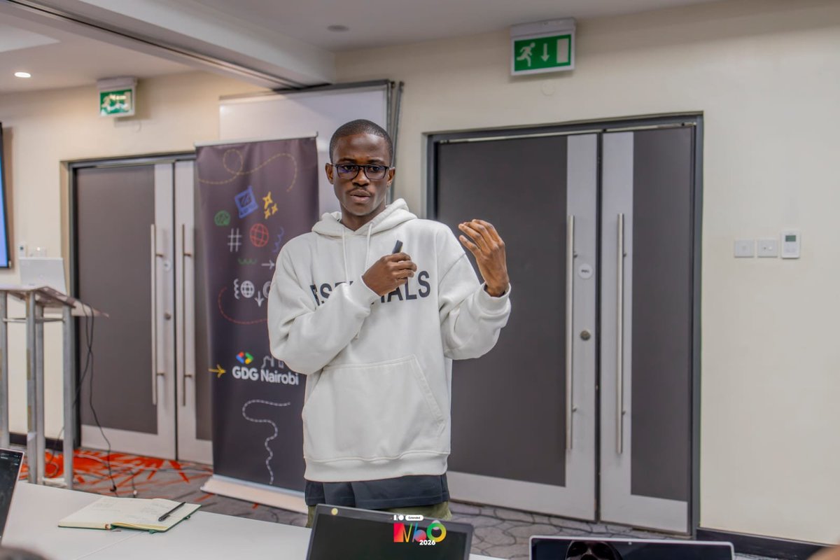 GDG_Nairobi's tweet photo. @gabbyagbobli led a session on : World Cup Analytics Agent with Managed Agents API
#gdgnairobi #googledevelopergroup #worldcup #agents #api https://t.co/q46efDJc2t