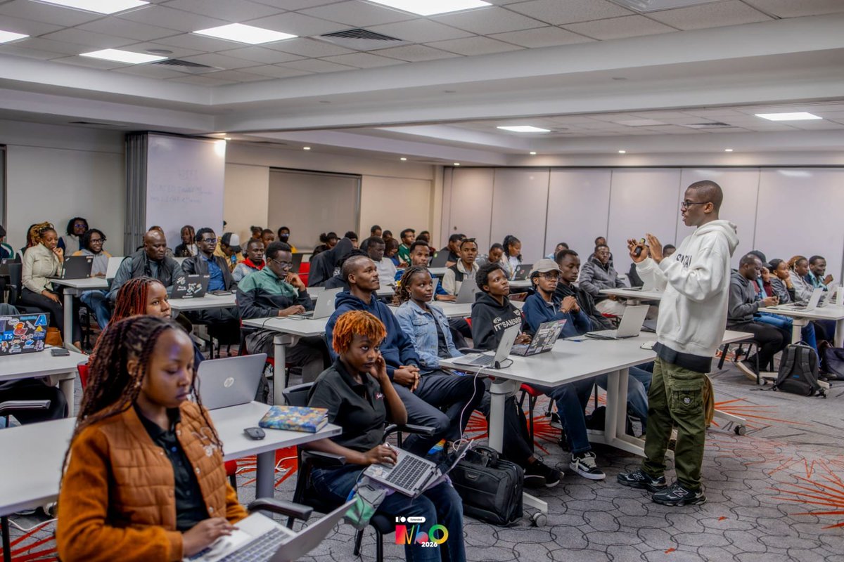 GDG_Nairobi's tweet photo. @gabbyagbobli led a session on : World Cup Analytics Agent with Managed Agents API
#gdgnairobi #googledevelopergroup #worldcup #agents #api https://t.co/q46efDJc2t