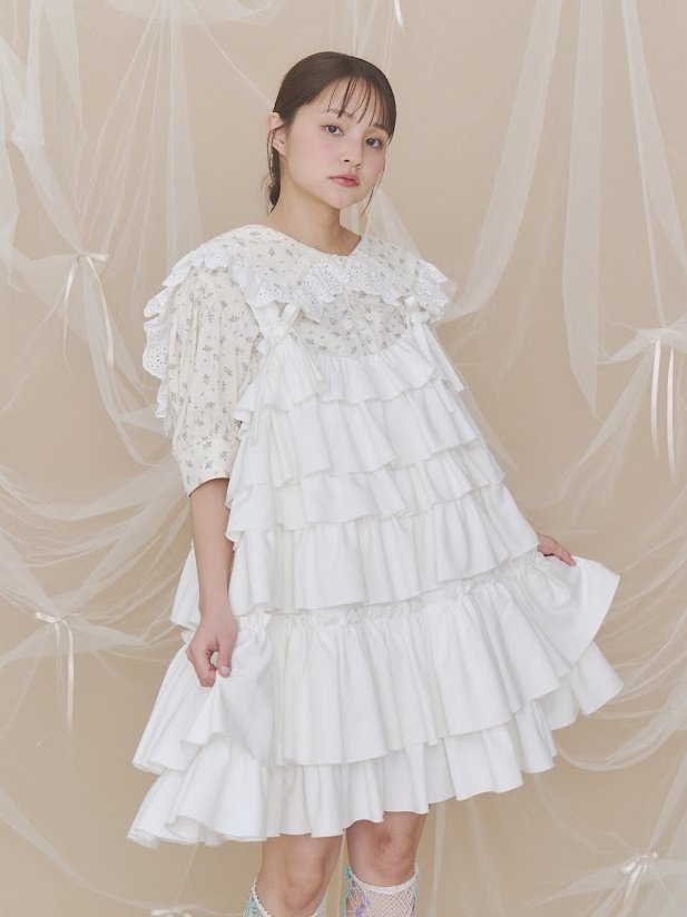 merry jennyのミニワンピースたち…♡ ふりっふりのフリルたっぷりな