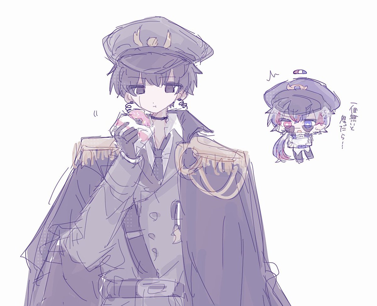 ag6att's tweet photo. #戦車タロン
#警察車ロケ 
🪖はドーナツ食べるのだろうか https://t.co/FTBNh7WVnc