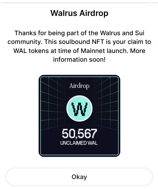 0xPain__'s tweet photo. Sui has been rewarding users for 4 consecutive years.

2023
✅Sui Network: $1,000- $6,000+
✅Cetus: $10-$1,000+

2024:
✅Scallop: $50 - $500+
✅Navi: $30 - $2,000+
✅Deepbook: $15 – $3,700+
✅Suilend: $5 - $4,000+
✅Kriya: $5 – $3,000+
✅Bluefin: $200 - $2,000+
✅Typus: $10 - $2,000+

2025:
✅Bucket: $5 - $600+
✅Walrus: $15 – $20,000+
✅Haedal: $10 – $3,500+
✅Ika: $20 – $5,000+
✅Double Up: $2 – $150+
✅Walrus wave 2: $10 – $1,000+
✅Momentum: $5 - $300+
✅Pawtato: $10 - $900+

2026:
✅Deepbook: $300 - $8,000+

Most ecosystems reward early users once.

Sui has been creating new opportunities every year.