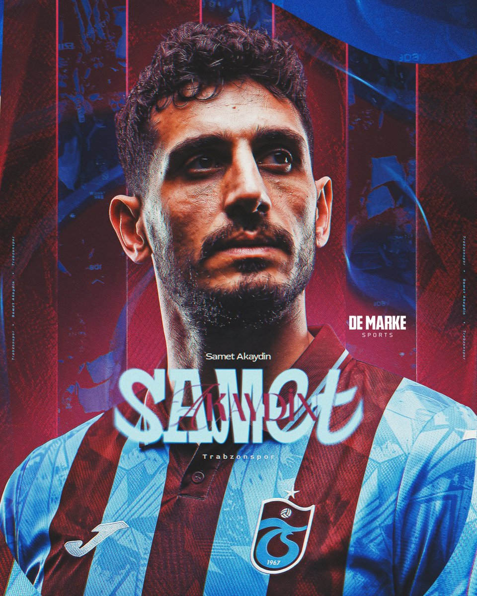 demarkesports's tweet photo. RESMİ - Samet Akaydin, Trabzonspor’da.

🔸 2+1 yıllık anlaşma
🔸 2026/27: 43.5 milyon TL maaş
🔸 2027/28: 53.875 milyon TL maaş
🔸 2028/29: 60.1 milyon TL maaş https://t.co/kOYNRzDhQ5