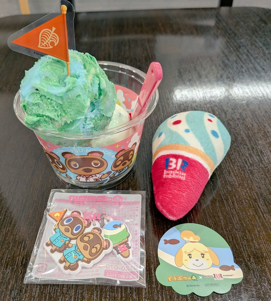 kr_9de_5's tweet photo. 仕事帰りにサーティワン行ってきた!
行列出来てたけど無事に目的のチャームをゲット(● ˃̶͈̀ロ˂̶͈́)੭ꠥ⁾⁾
仕事でぬいは持ってきてなかったのでポッピングシャワーのぬいと一緒にw
新作も美味しかった(*´ω｀*)♡ https://t.co/SC10AxpLX7