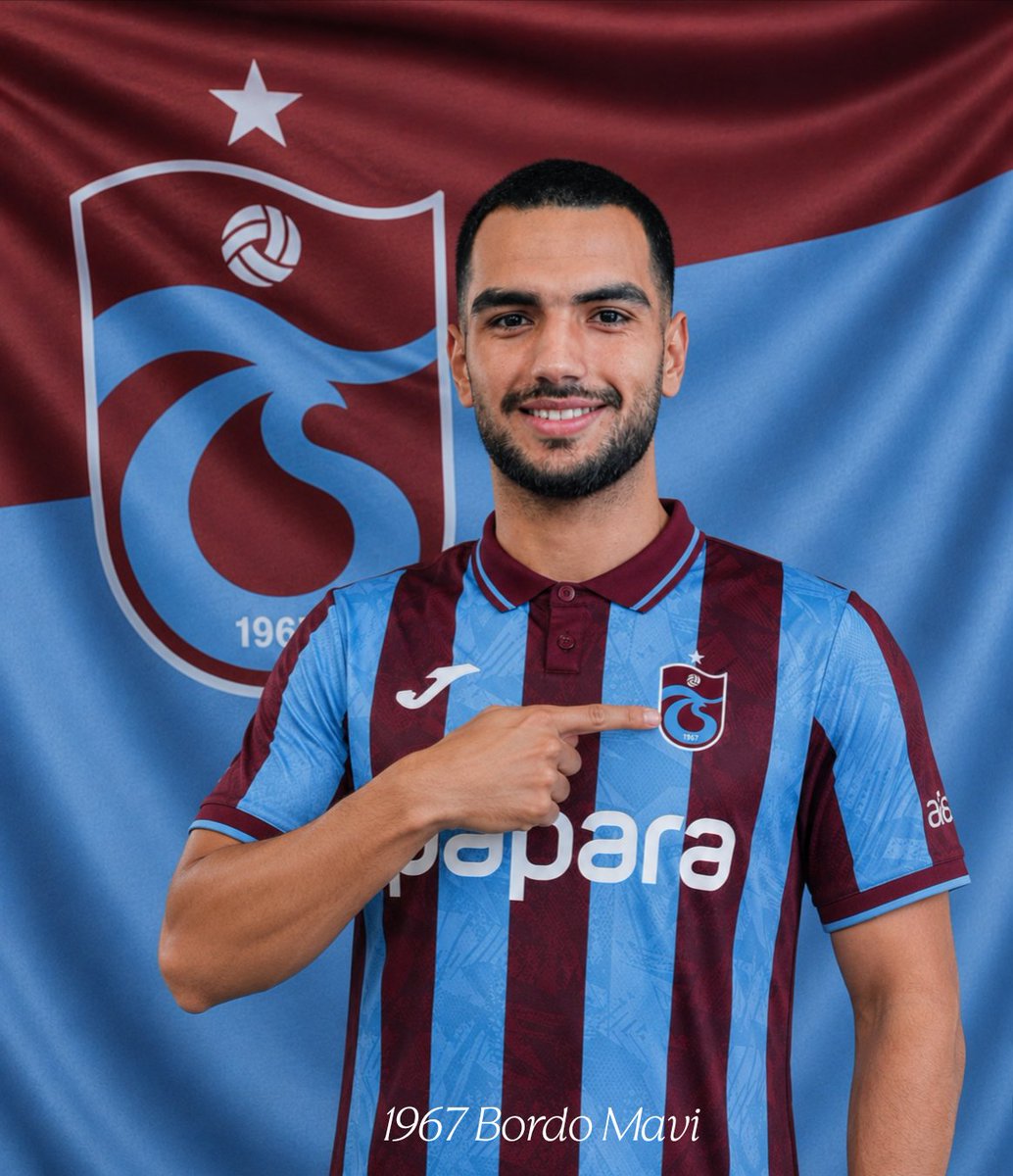 1967bordomavi's tweet photo. 🔴🔵 Trabzonspor'a hoş geldin Melih Kabasakal! https://t.co/kuW3lAeQ1t