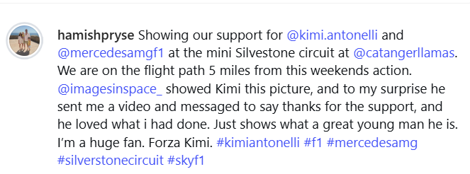 cjforaka12's tweet photo. jeez...just came across this and it’s wild… a farm near silverstone basically turned its field into a mini track and even mowed “Kimi” into it in support of him. And Kimi DM’d the owner to say thanks!!! what a job https://t.co/mz1FAm9N2B