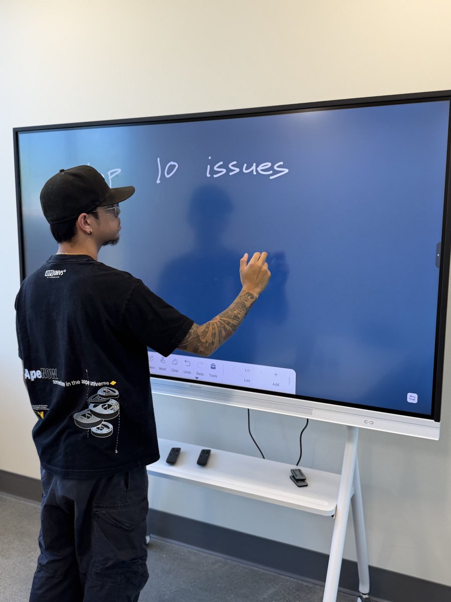 Nework_us's tweet photo. Innovation meets collaboration! 🚀

Discover how digital fabrication leader @xToolOfficial  upgraded its meeting spaces and client pitches with the NewBoard E 75" interactive 4K display. Say goodbye to traditional projectors and hello to seamless teamwork. ✨

Learn More👇
https://t.co/cu78H3v6yt

https://t.co/iTkQXTQDsg

#SmartOffice #TechInnovation #B2B #NewBoard