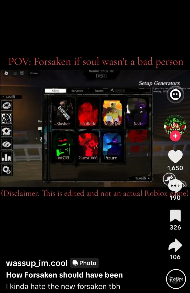 KodaCovers's tweet photo. Every time I see a post like this on tiktok I wonder how fucking retarded these people must be to genuinely think the game would have been in a better place with soul still a part of the dev team. https://t.co/VnjAvoUBv8